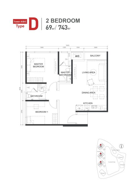 Type-D-743sqft-2Bed2Bath-Floor-Plan-480x679